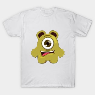 Cartoon monster with emotions T-Shirt